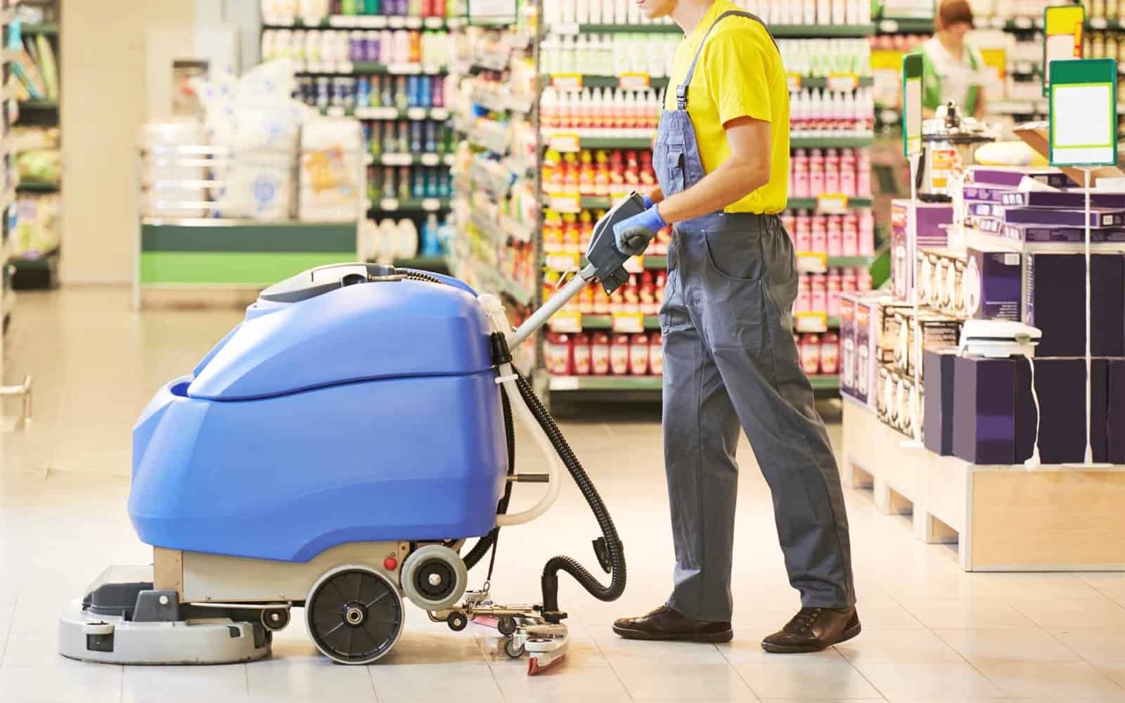 Grocery-store-cleaning